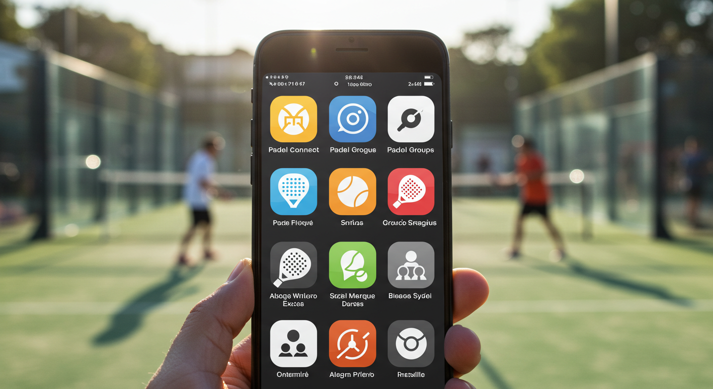 7 apps y grupos para encontrar partida de pádel