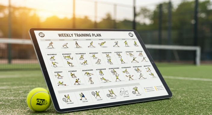Tu Plan de Entrenamiento Semanal de Pádel para Mejorar