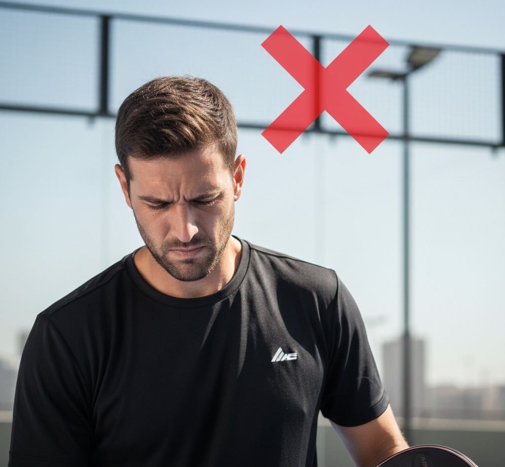 Errores más comunes al hacer la volea en pádel