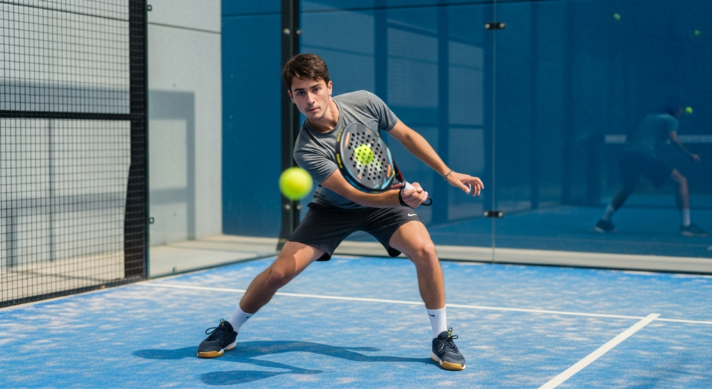 Cómo mejorar tu volea de revés en pádel aunque seas principiante