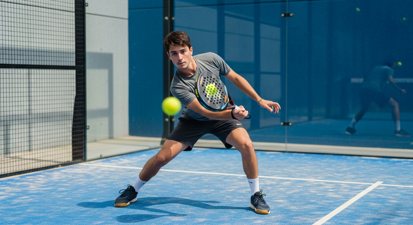 Cómo mejorar tu volea de revés en pádel aunque seas principiante